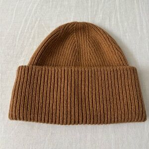 Cozy Brown Knit Beanie